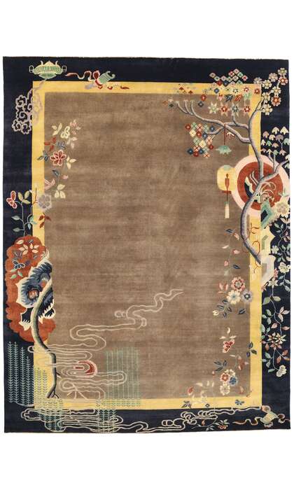 10 x 13 Modern Chinese Art Deco Rug 31093