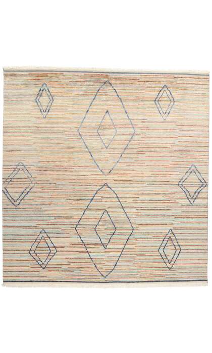 10 x 10 Desert Mirage Striped Modern Moroccan Rug 31286