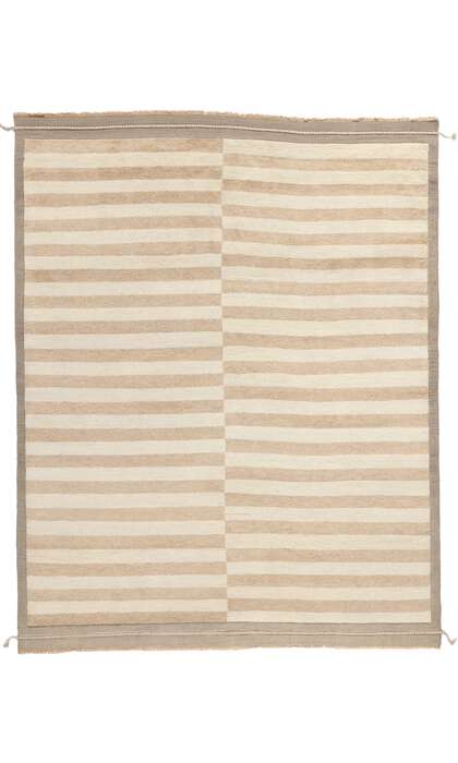 8 x 10 Desert Lines Organic Modern Moroccan Rug 31194