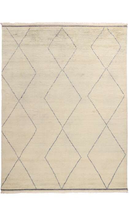 9 x 12 Silent Diamond Serenade Modern Moroccan Rug 31271