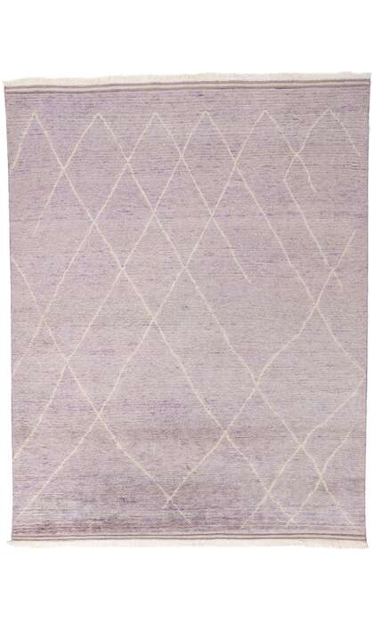 8 x 10 Lavender Mirage Modern Boho Moroccan Rug 31209