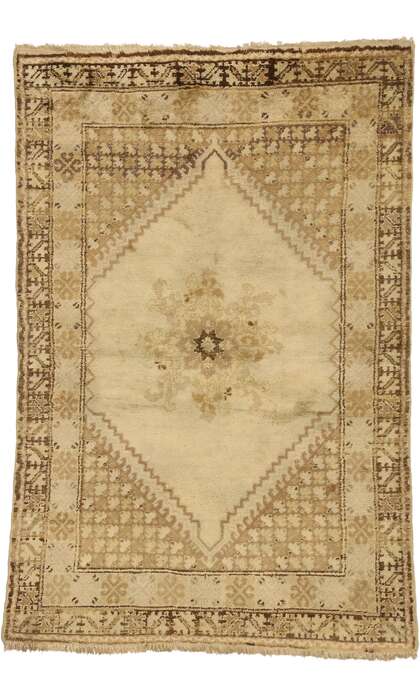 4 x 6 Vintage Rabat Moroccan Rug 71548