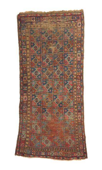 5 x 11 Antique Turkish Yuruk Rug 78985