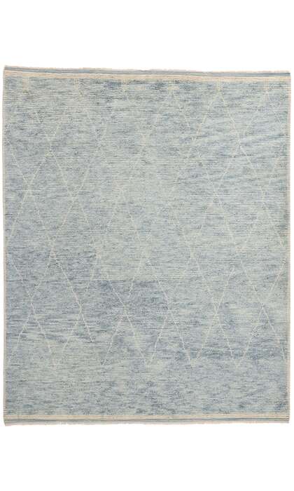 8 x 10 Azure Horizon Modern Moroccan Rug 31240