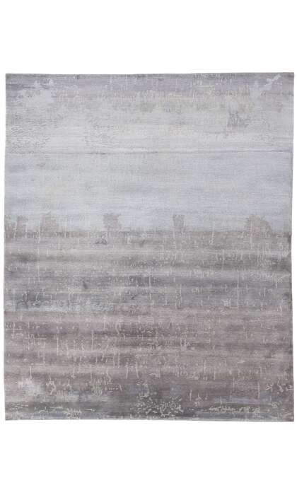 8 x 10 Moonlit Tranquility Contemporary Abstract Rug 31143