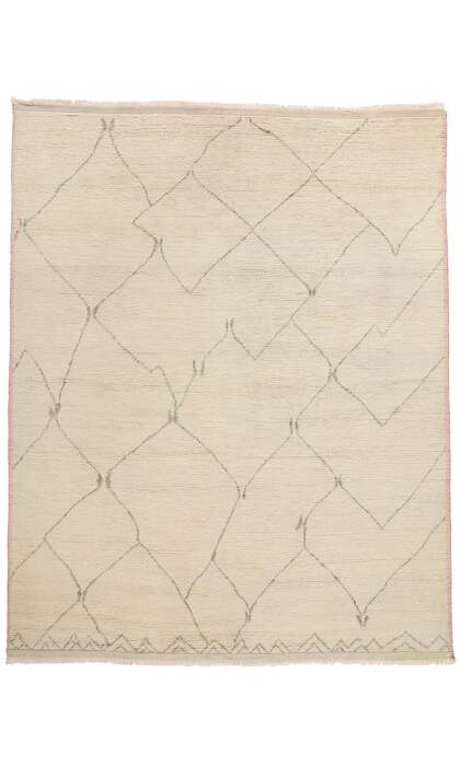 9 x 12 Biophilic Echoes Organic Modern Moroccan Rug 31291