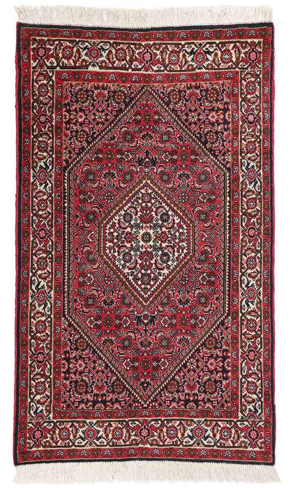 3 x 4 Vintage Persian Bijar Rug 78958