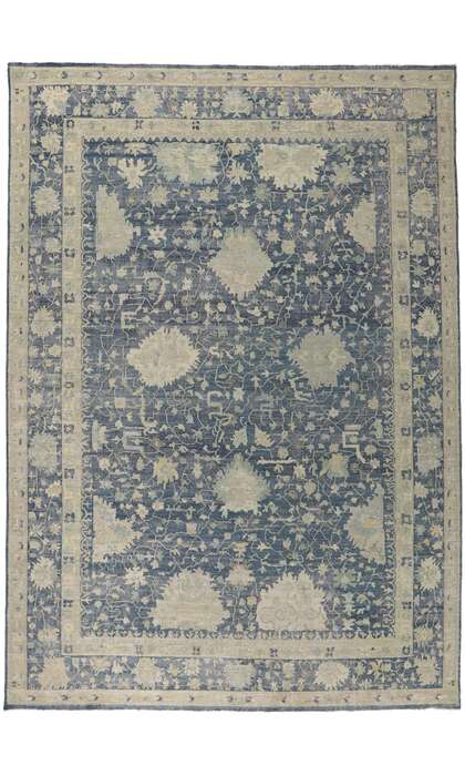 10 x 14 Vintage-Inspired Distressed Rug 30711