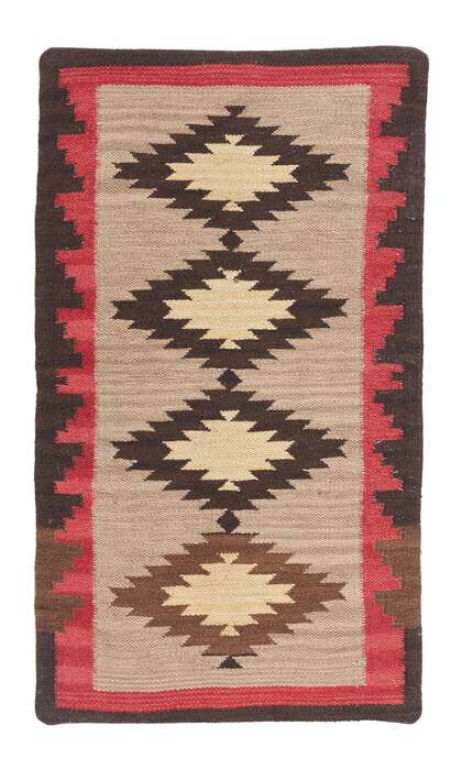 2 x 3 Antique Transitional Navajo Rug 78016