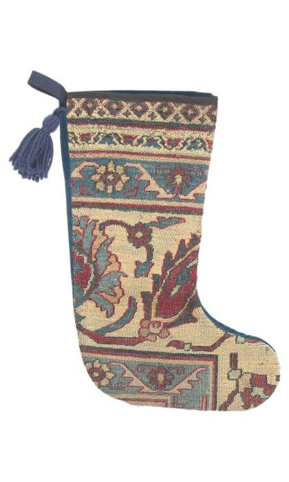 1 x 2 Antique Rug Christmas Stocking 79108