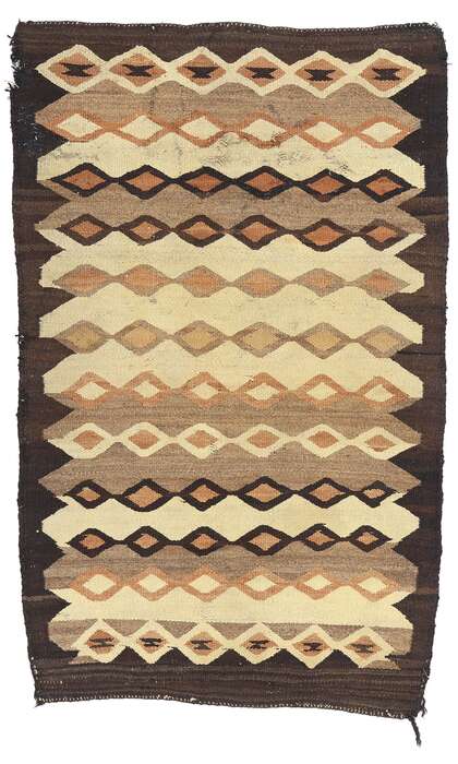 3 x 5 Antique Crystal Navajo Rug 79101