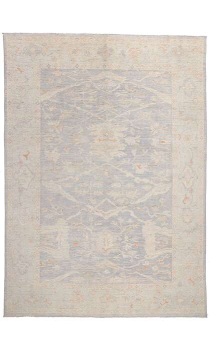 10 x 14 Contemporary Modern Lavender Muted Sultanabad Rug 81124