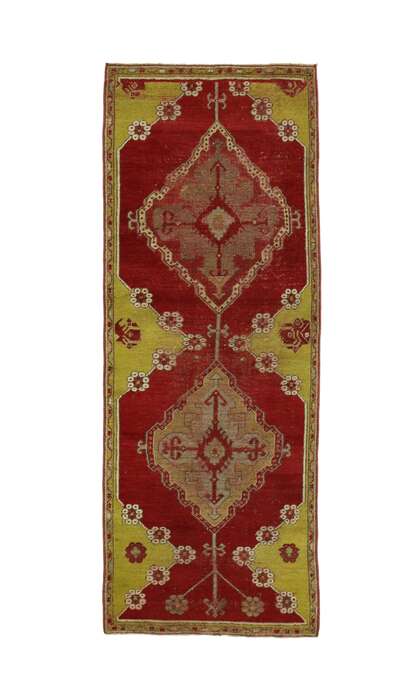 2 x 6 Vintage Turkish Oushak Rug 51734