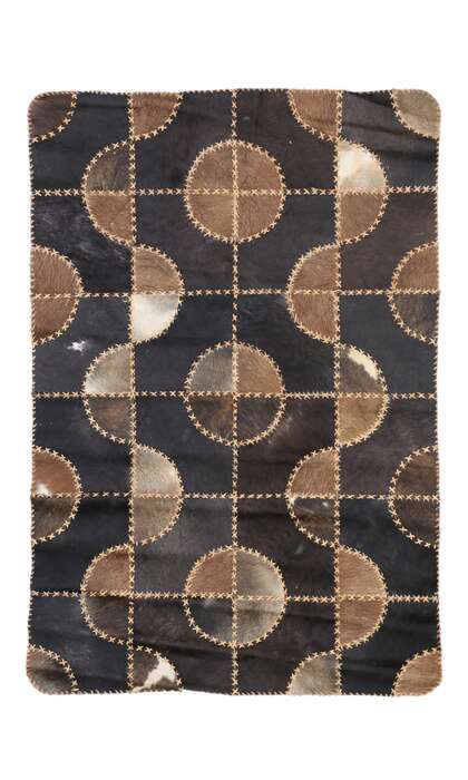 3 x 5 Leather Cowhide Rug 76987