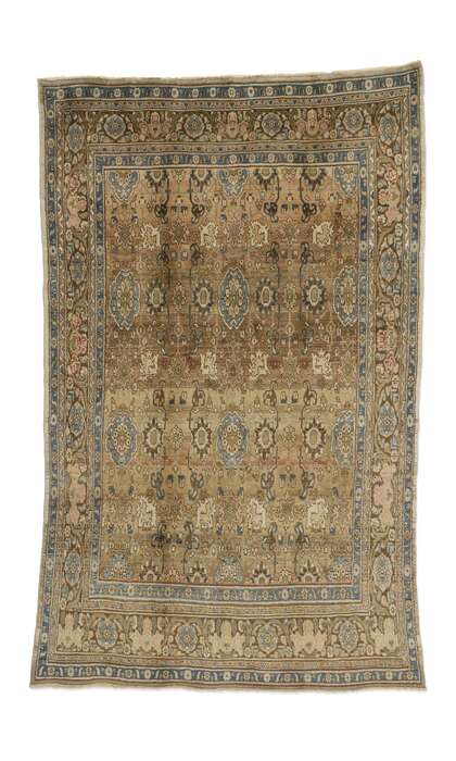 7 x 11 Vintage Persian Hamadan Rug 75966