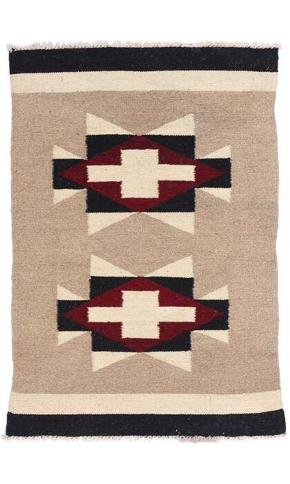 2 x 3 Southwest Modern Navajo-Style Kilim Rug 81133